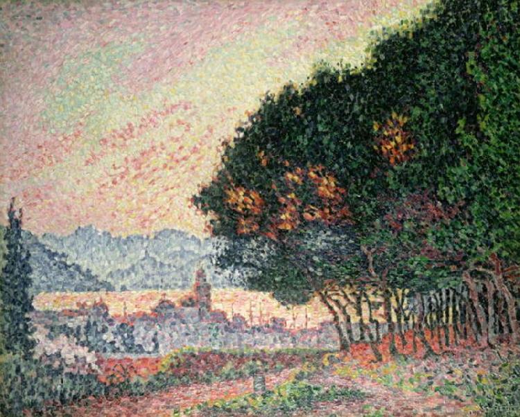 Paul Signac Forest near St. Tropez